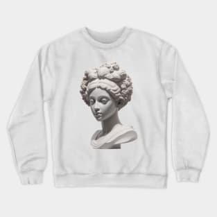 Greek woman statue Crewneck Sweatshirt